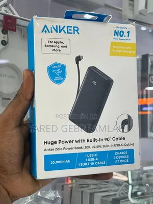 Anker Zolo Power Bank 20,000mAh – 22.5W