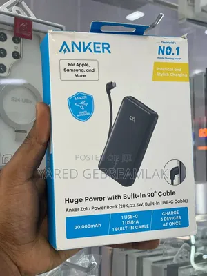 Anker Zolo Power Bank 20,000mAh – 22.5W
