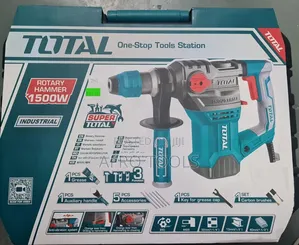 TOTAL 1500W Rotary Hammer Drill Machine ቶታል የኮንክሪት መበሻና መስበሪያ ድሪል ማሽን