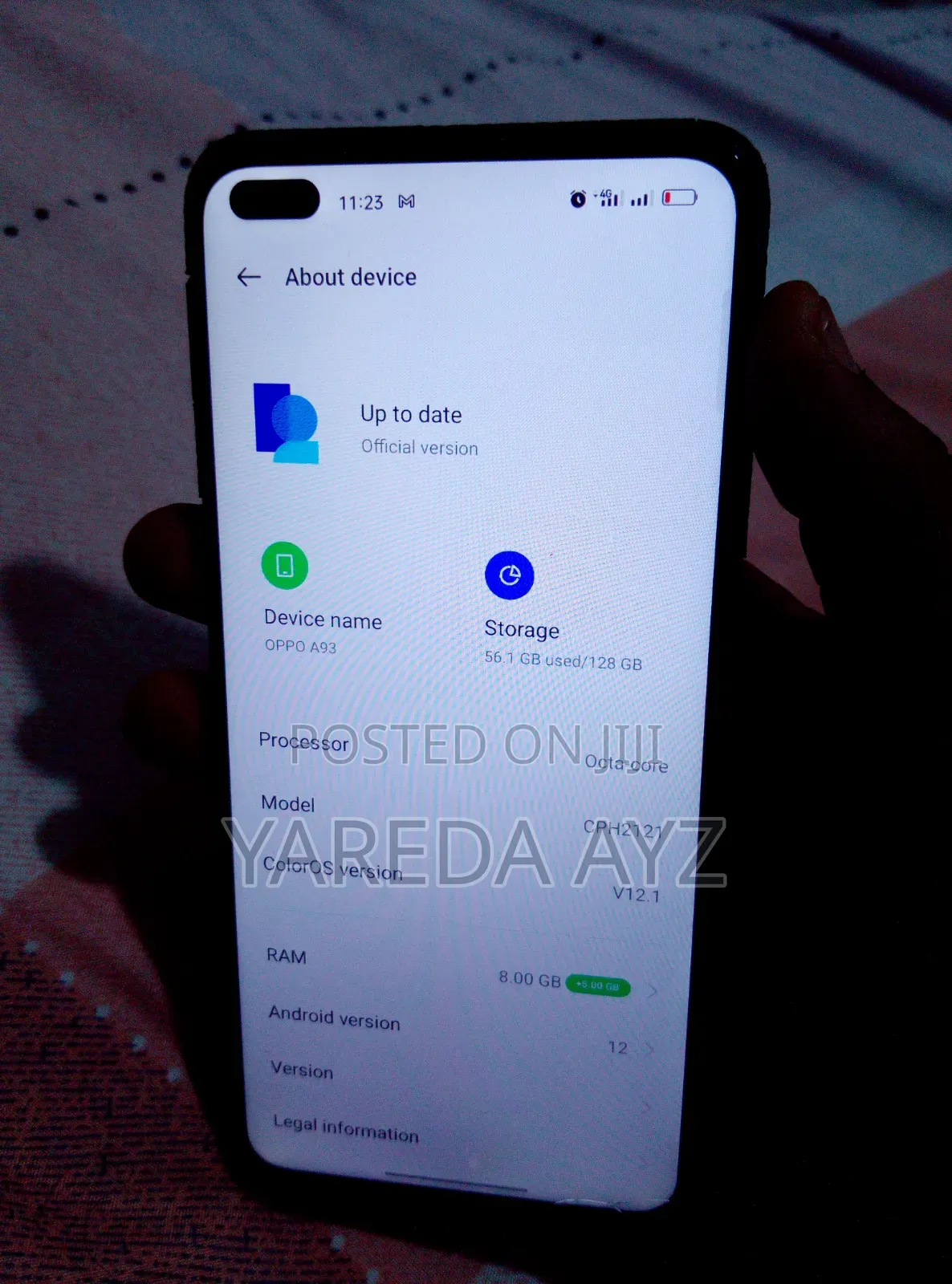 Oppo A93 128 GB Black