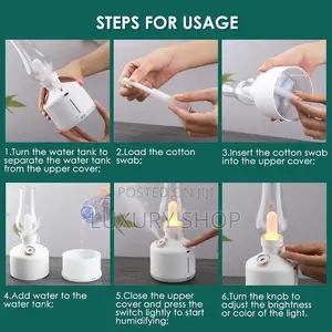 Vintage Lamp Humidifier