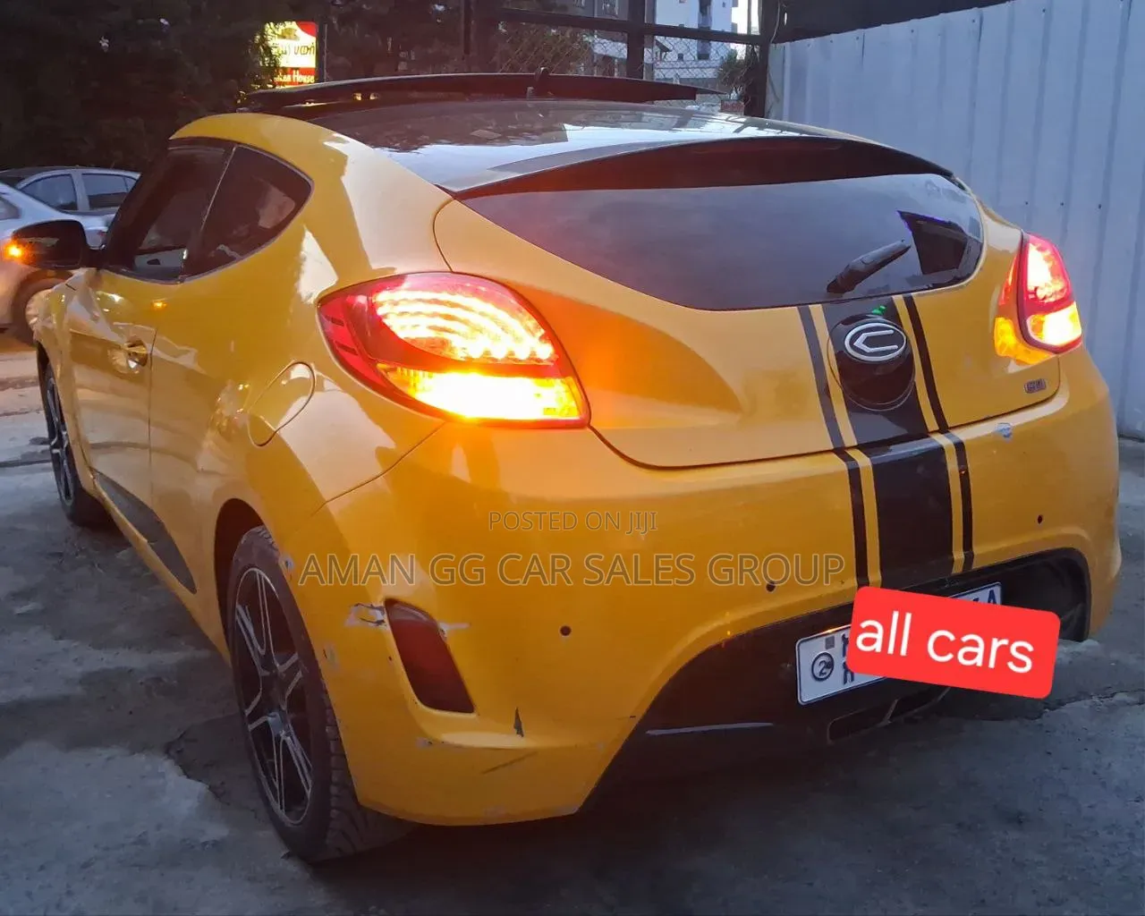 Hyundai Veloster 2013 Yellow