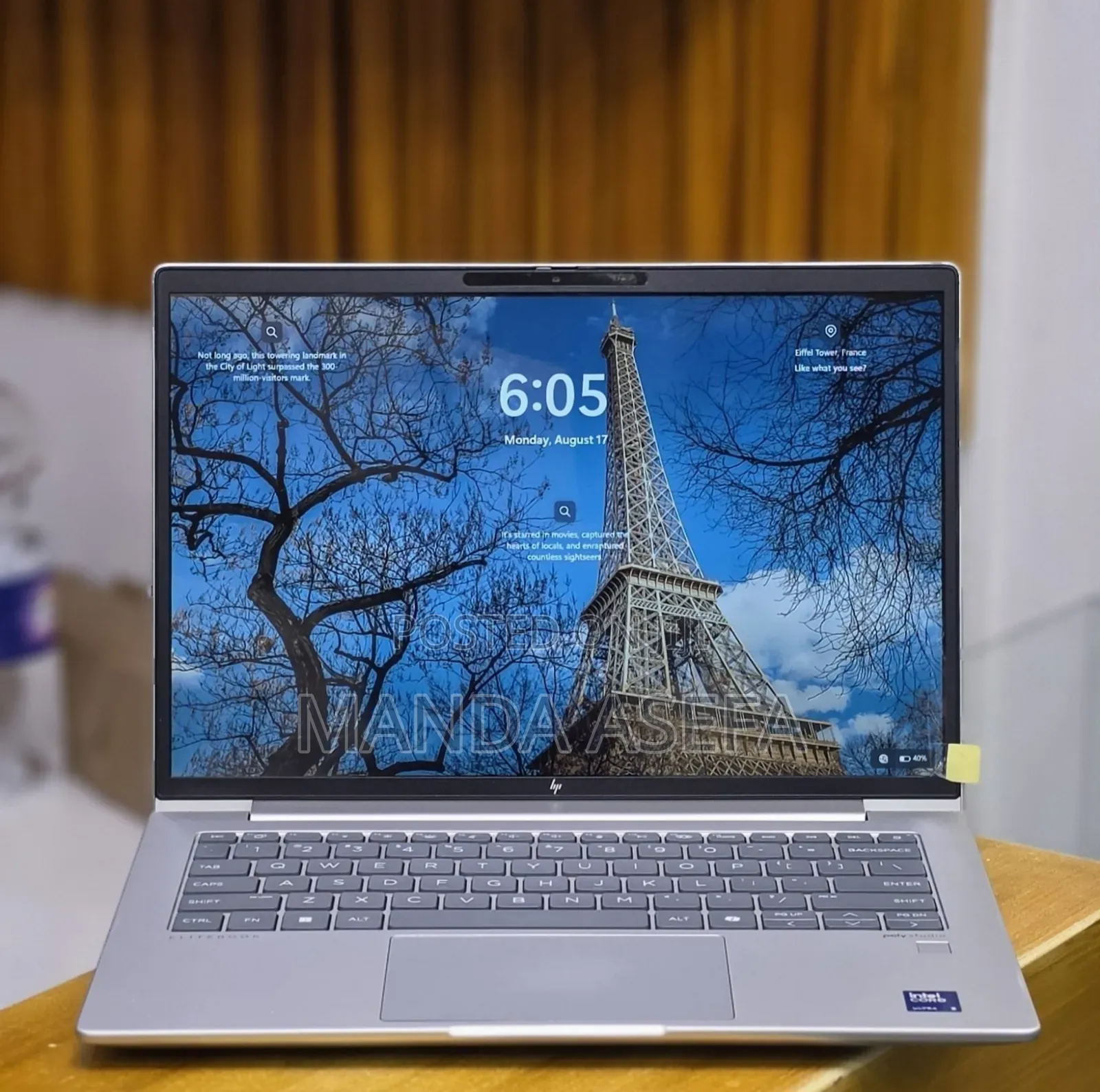 New Laptop HP EliteBook 840 G11 16GB Intel Core Ultra 5 SSD 512GB