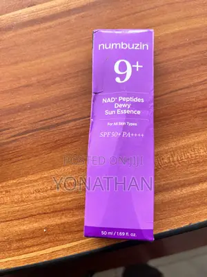 Numbuzin 9+ Nad Peptides Dewy 50+ Sun Essence