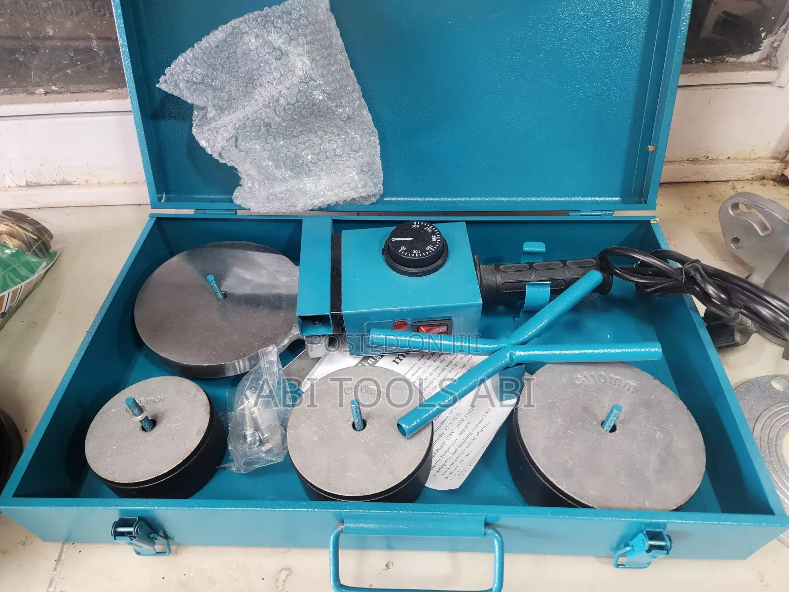 PPR Plastic Pipe Heat Fusion Welding