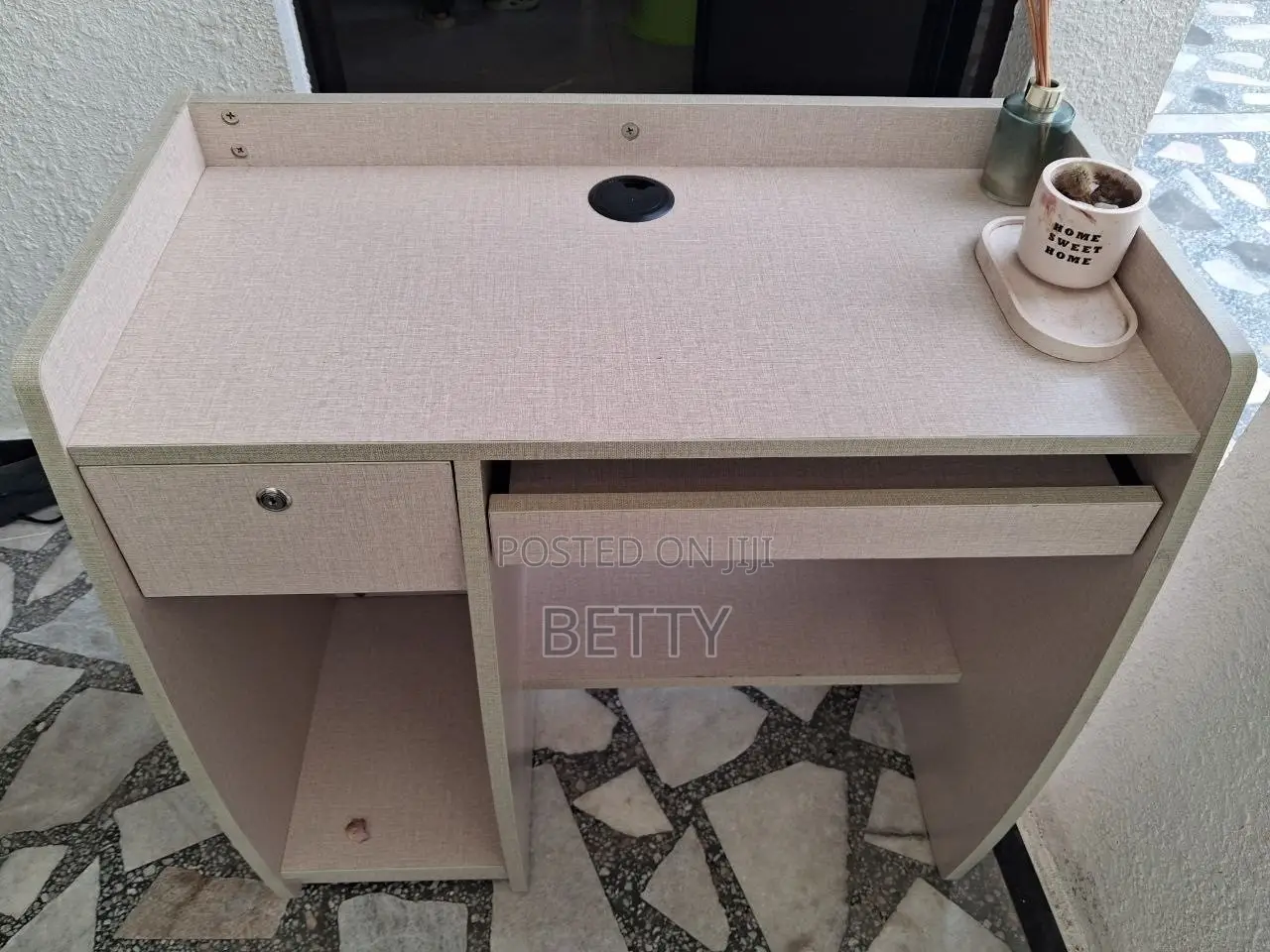 Imported Office Table With Keyboard Holder