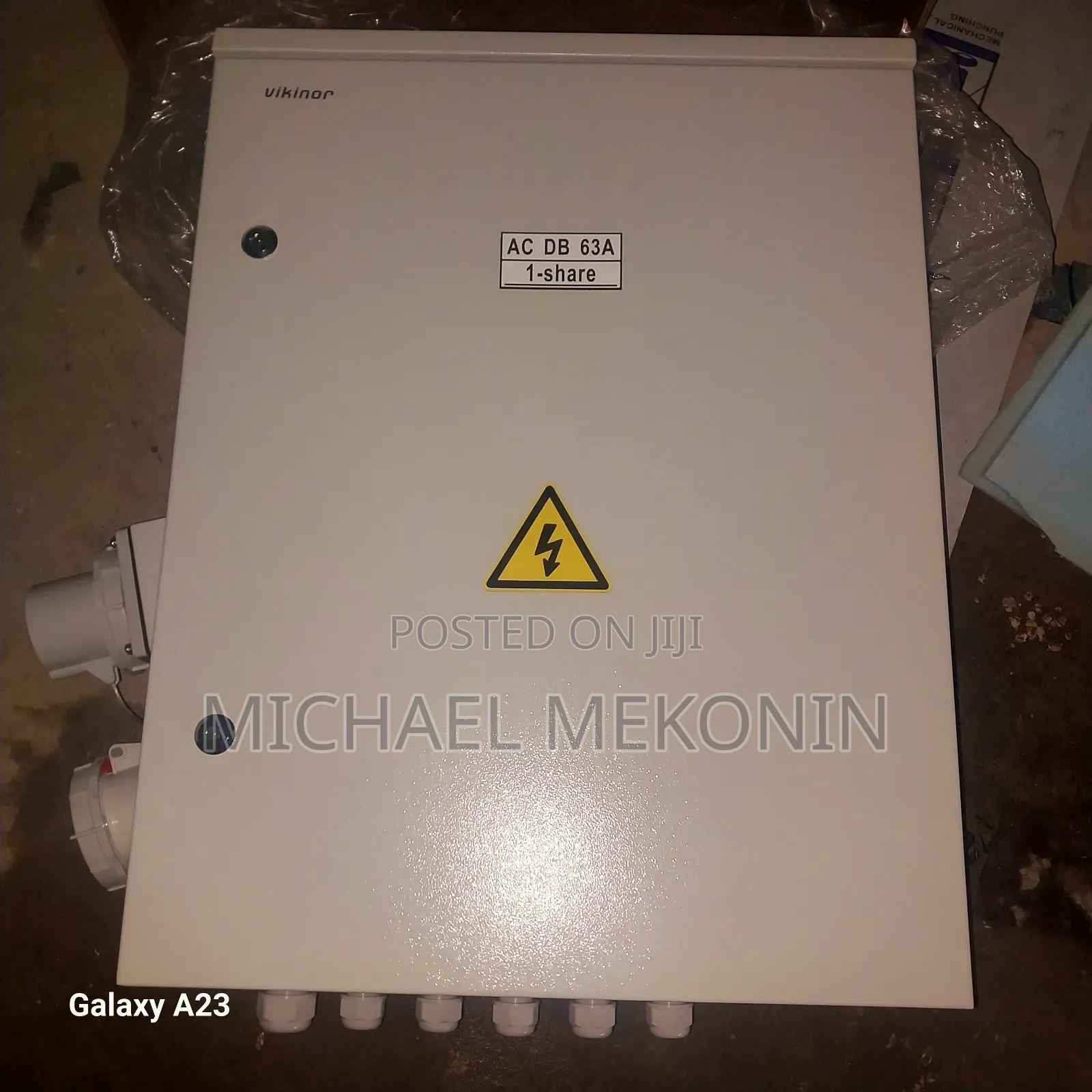 የ3-Phase የኤሌክትሪክ Power Distribution / Changeover Control Panel