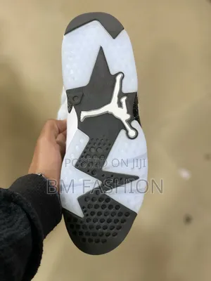 White Tumbled Leather Air Jordan 6 Retro "Reverse Oreo"