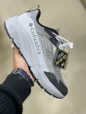 Columbia Gore-Tex Waterproof Hiking Sneaker Featuring Black Toe Cap