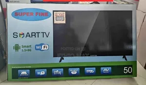 Super Fine TV 50" Smart Android TV – Smart Features, Big Screen