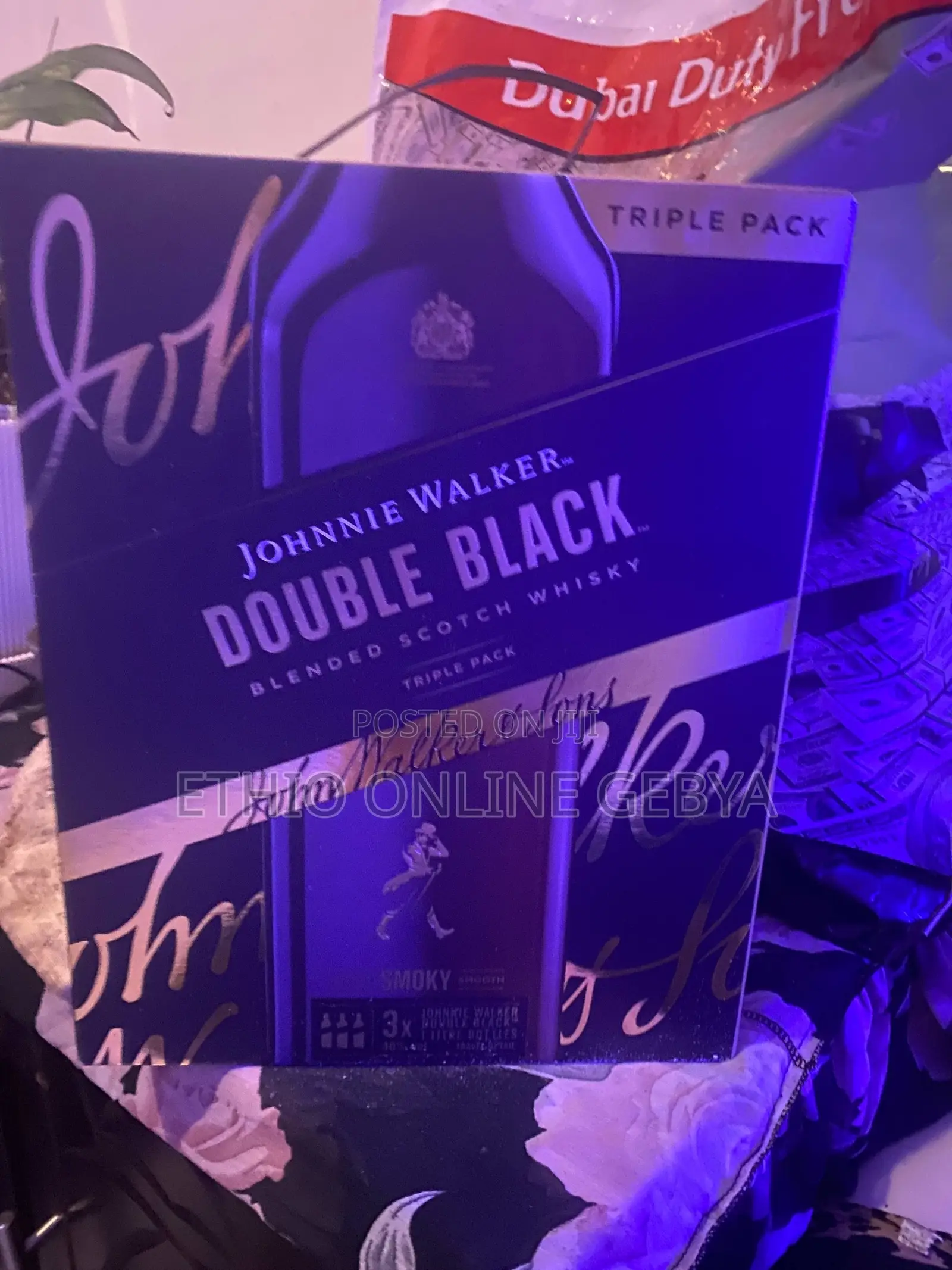Double Black Whiskey