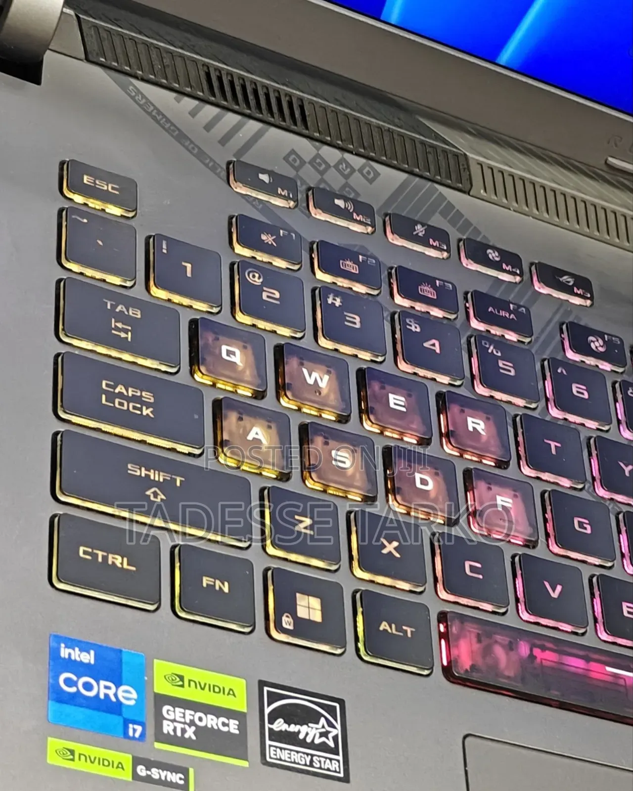 New Laptop Asus ROG Strix G16 G614 16GB Intel Core i7 SSD 1T