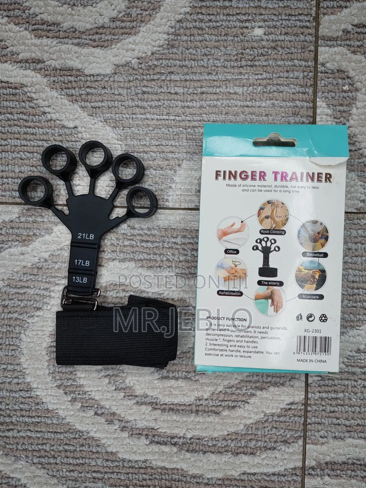 Finger Trainer / Finger Exerciser – Hand Grip Strengthener