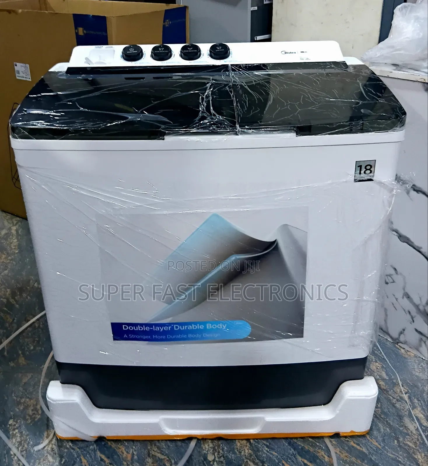 Midea Washing Machine18KG Twin Tub Semi-Automatic Washing 2026 Model