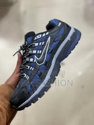 Nike P-6000 in the "Diffused Blue/Grey/Metallic Silver/Black" Colorway