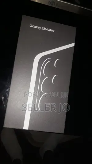 New Samsung Galaxy S26 Ultra 5G 256 GB Black