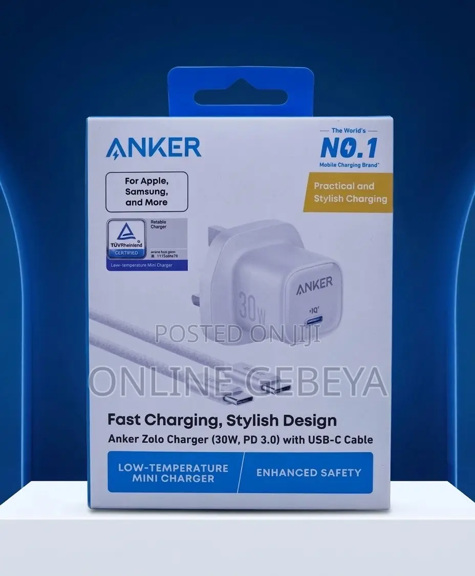 Anker Zolo 30w Fast Charger