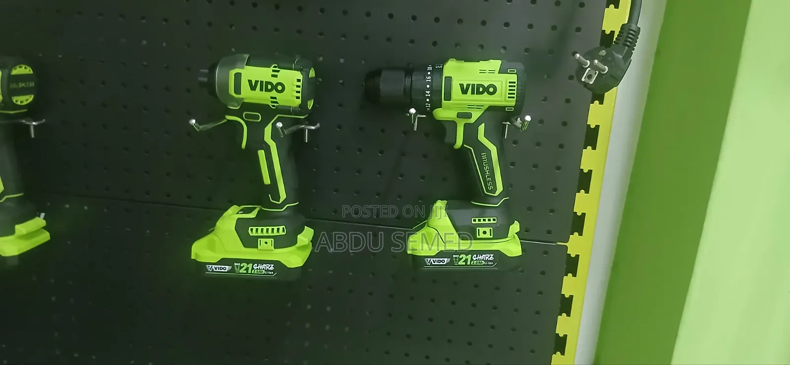 Cordless Drill and Impact Wrench