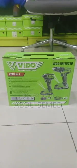 Cordless Drill and Impact Wrench