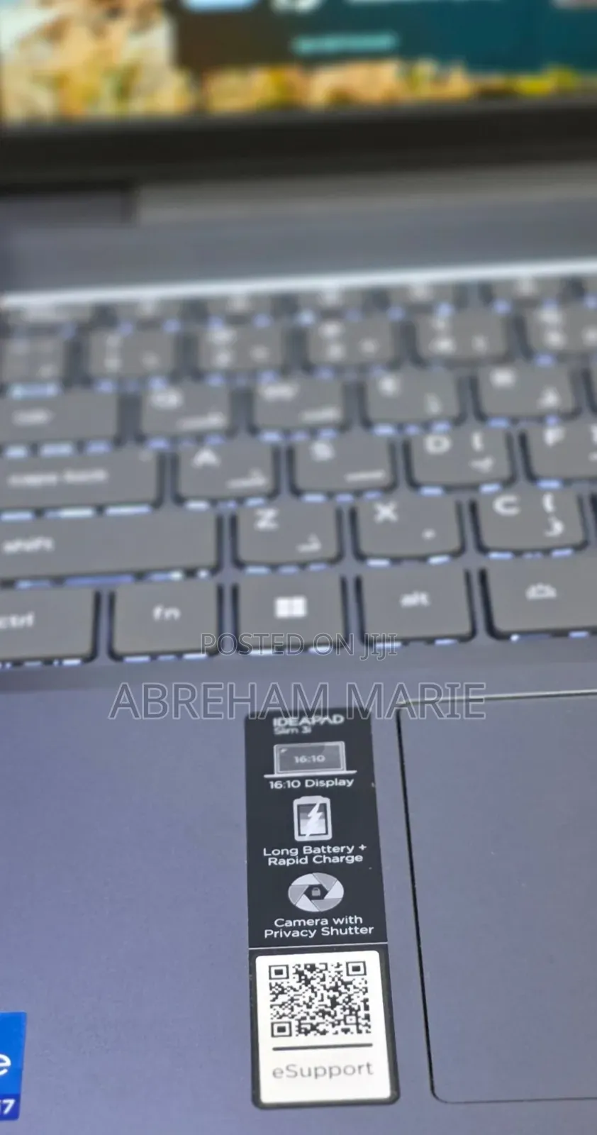 New Laptop Lenovo Ideapad 3-14IIL05 16GB Intel Core i7 SSD 512GB