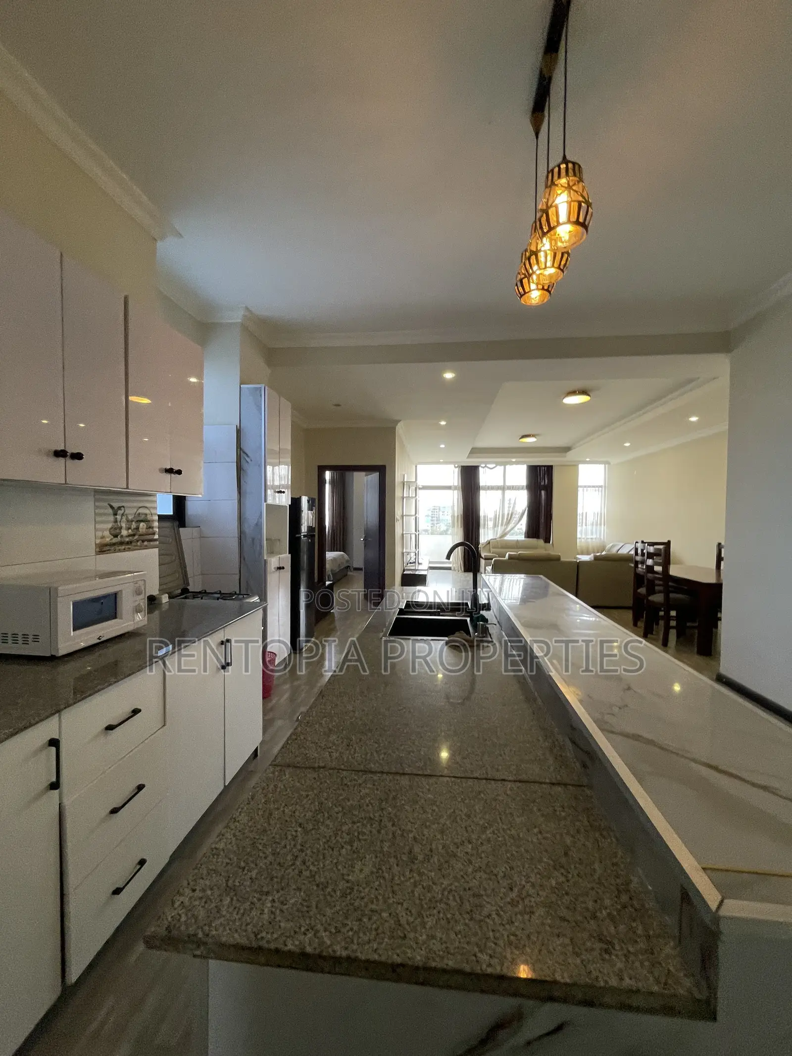 Furnished 2bdrm Apartment in Bole for rent