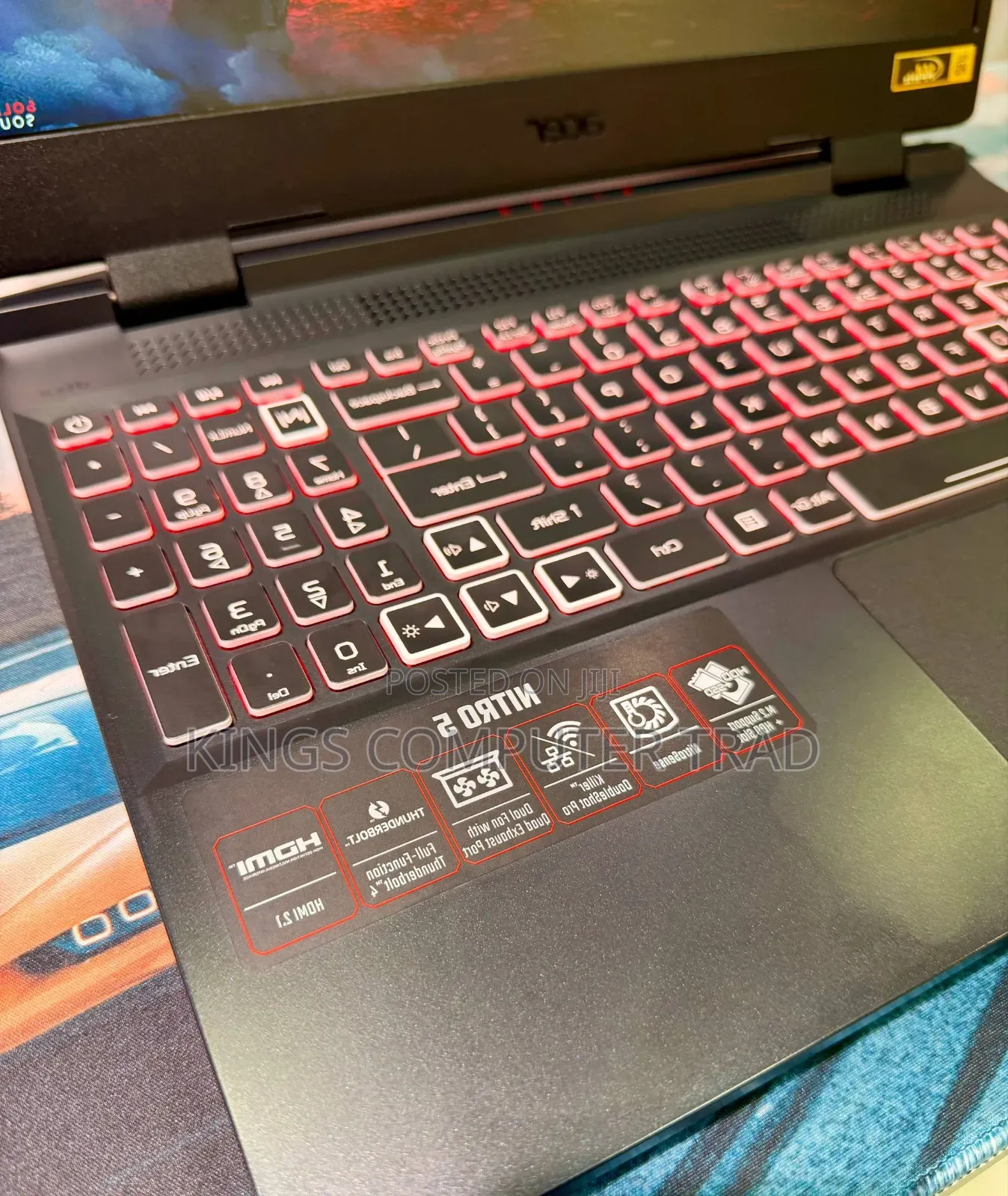 New Laptop Acer Nitro 5 16GB Intel Core i7 SSD 512GB