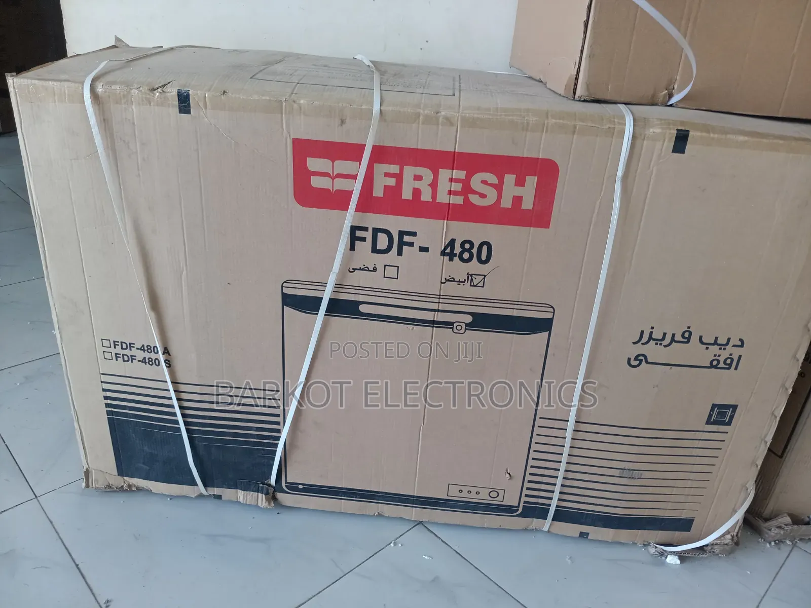 Fresh Chest Freezer Model Fresh 480litr Depe Fereg Adis 2026 Model New