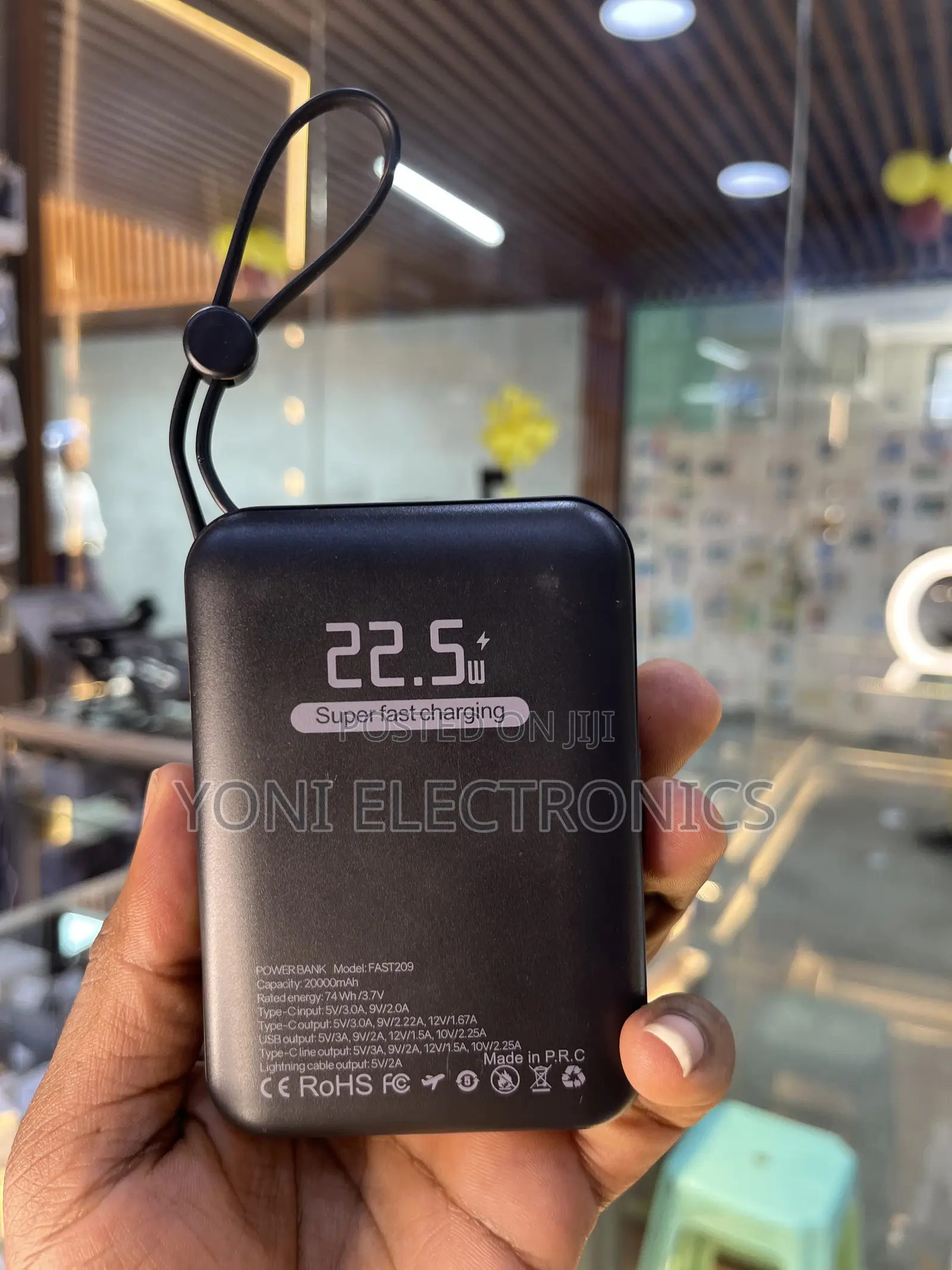 CALUS FAST209 20000mAh 22.5W Super Fast Charging Power Bank