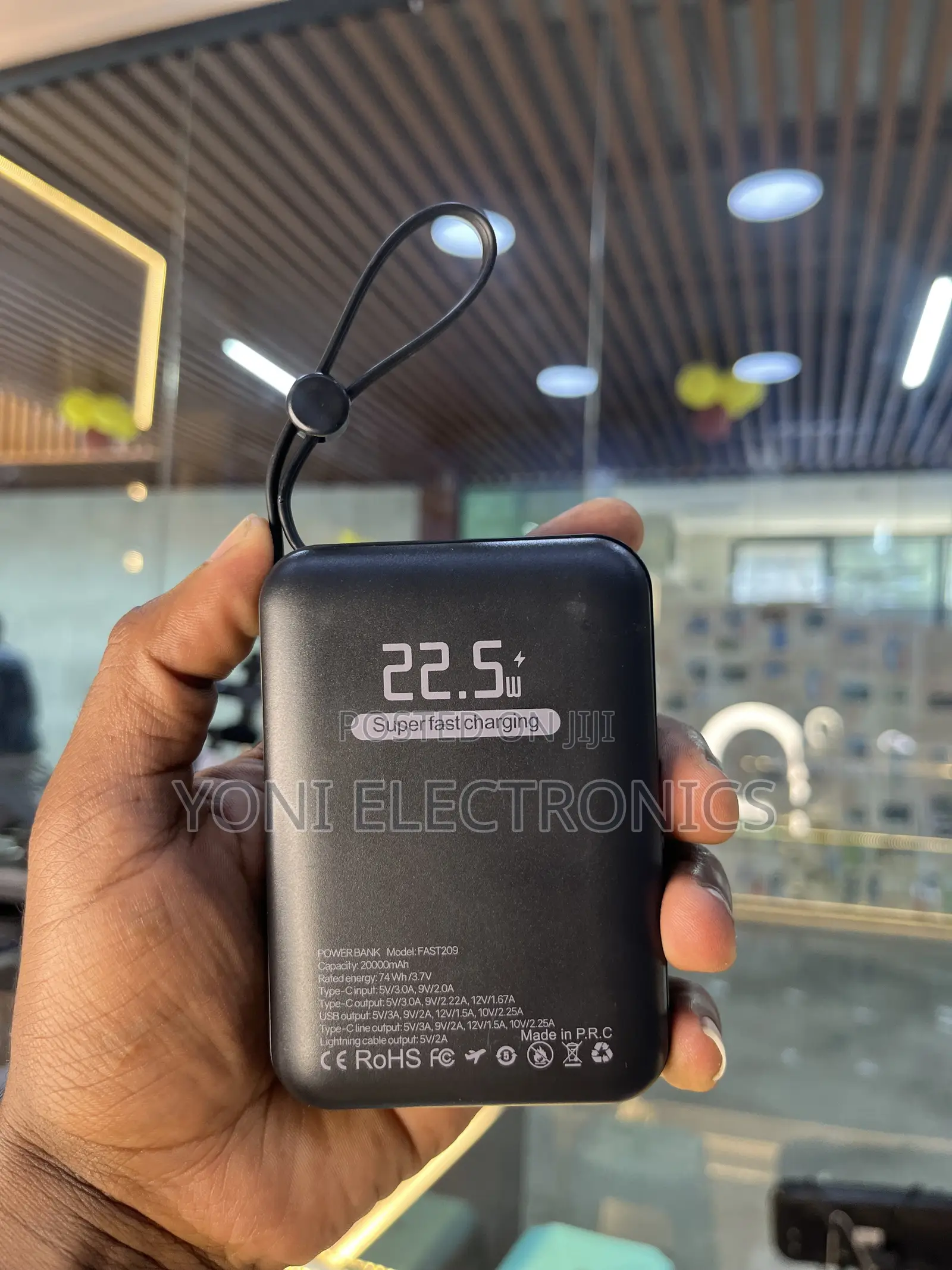 CALUS FAST209 20000mAh 22.5W Super Fast Charging Power Bank