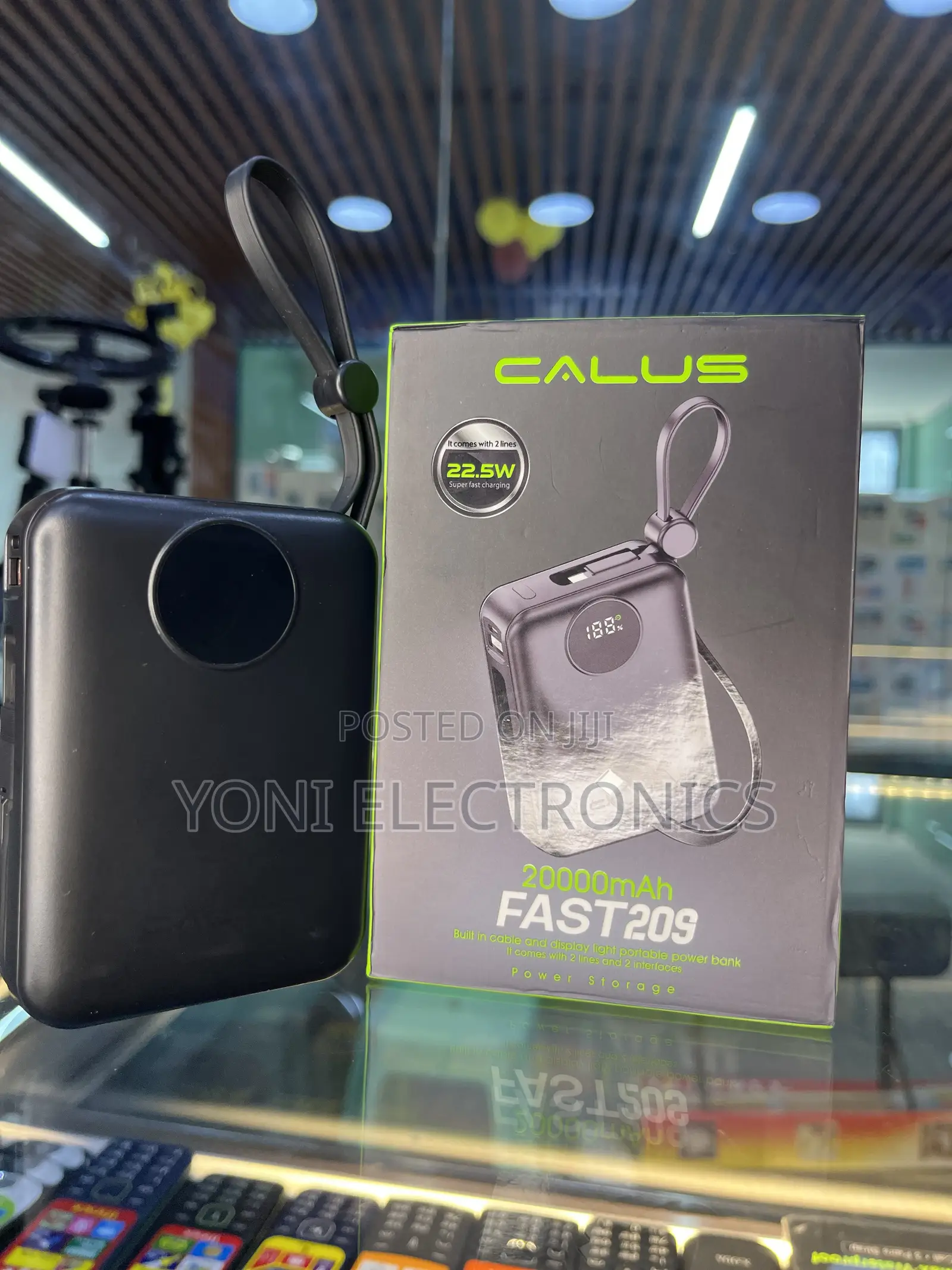 CALUS FAST209 20000mAh 22.5W Super Fast Charging Power Bank