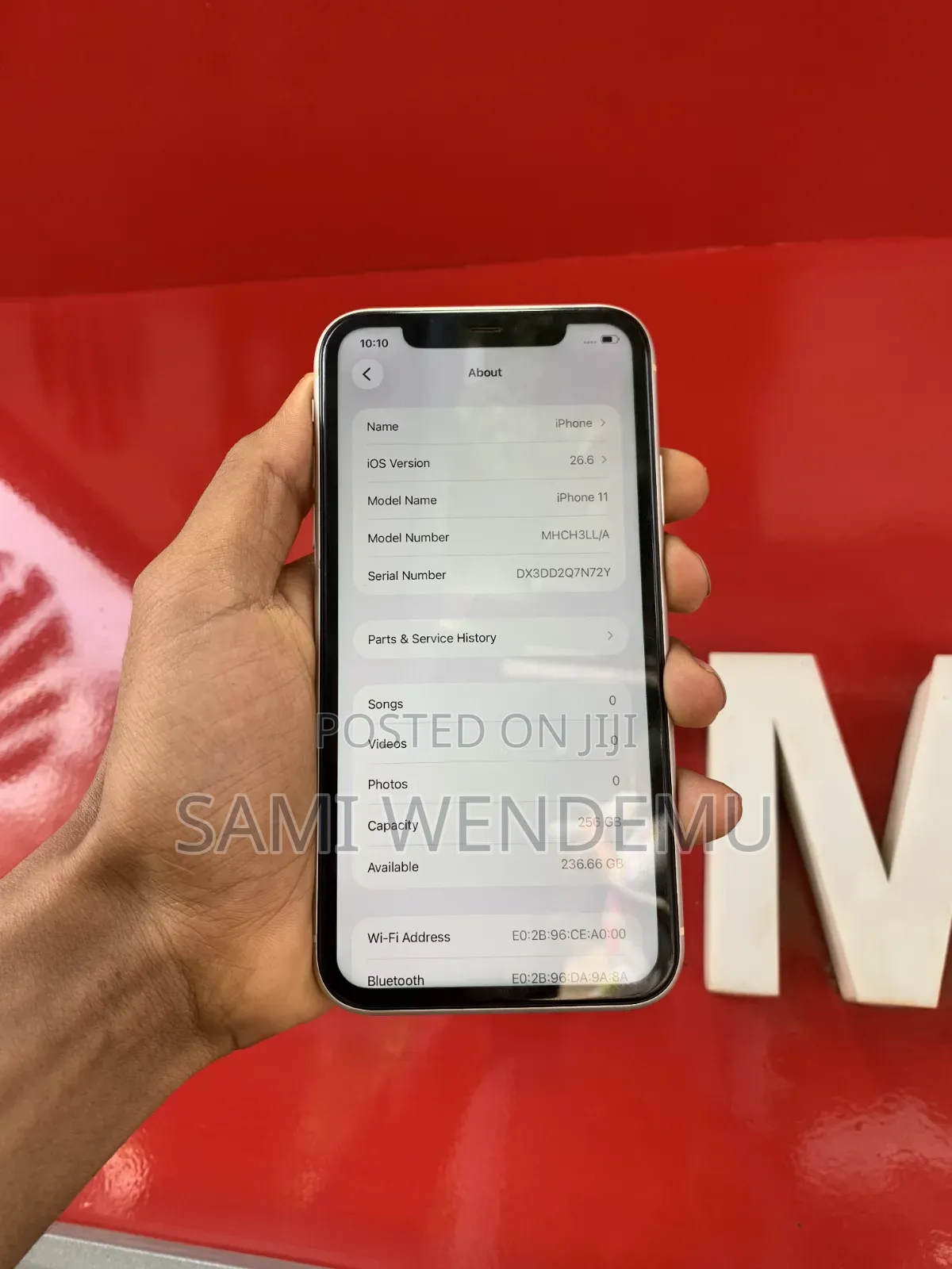 Apple iPhone 11 256 GB White