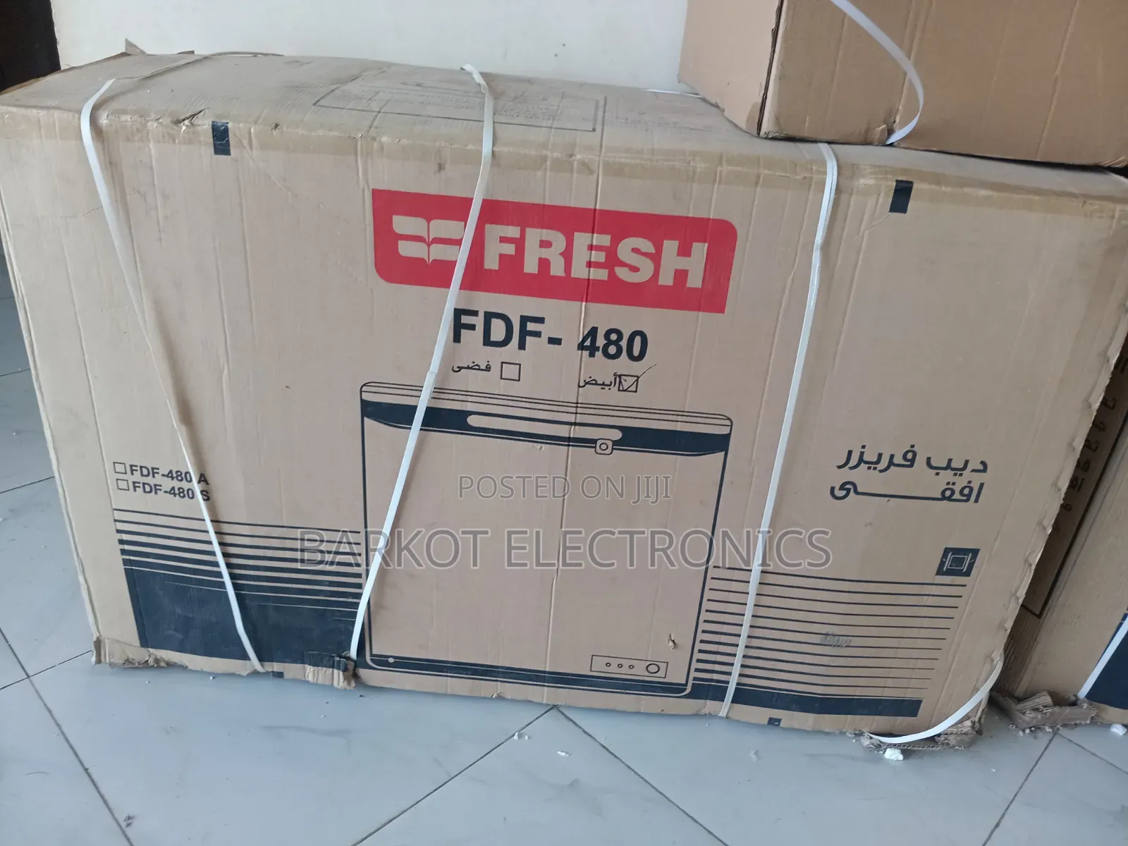 Fresh Chest Freezer Model Fresh 480litr Depe Fereg Adis 2026 Model New