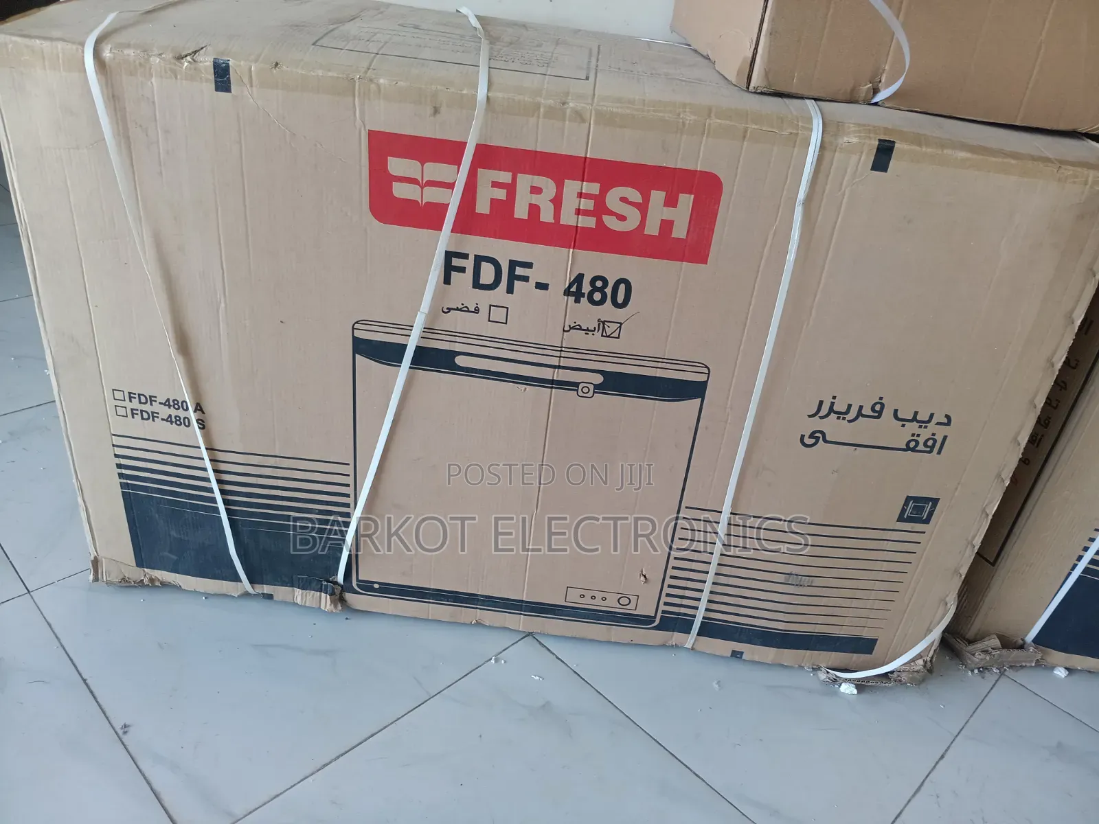 Fresh Chest Freezer Model Fresh 480litr Depe Fereg Adis 2026 Model New