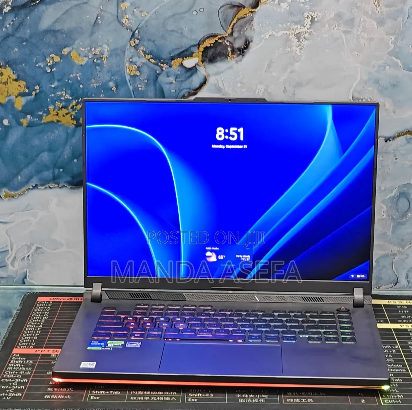 New Laptop Asus ROG Strix G16 G614 16GB Intel Core i7 SSD 1T