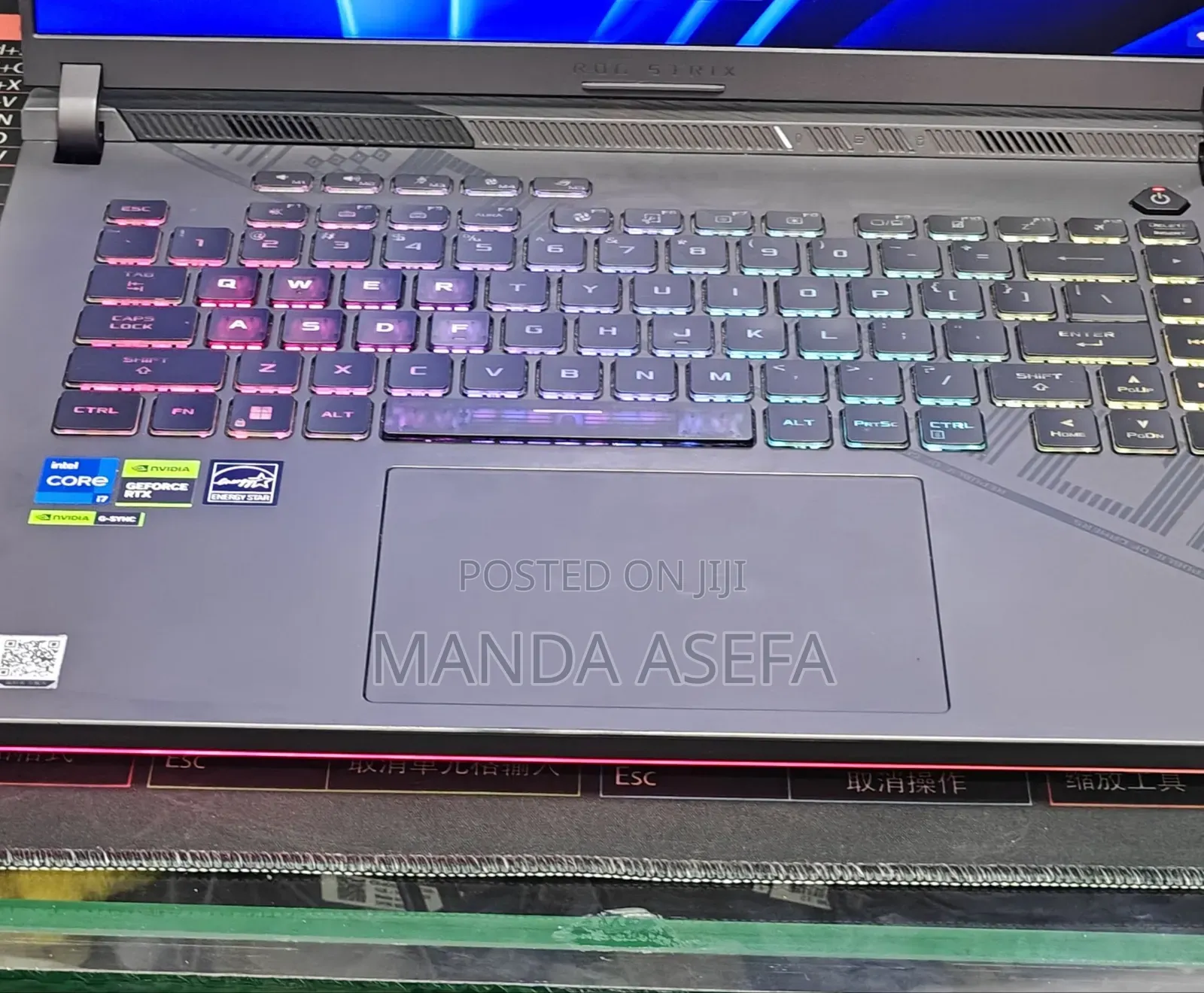 New Laptop Asus ROG Strix G16 G614 16GB Intel Core i7 SSD 1T