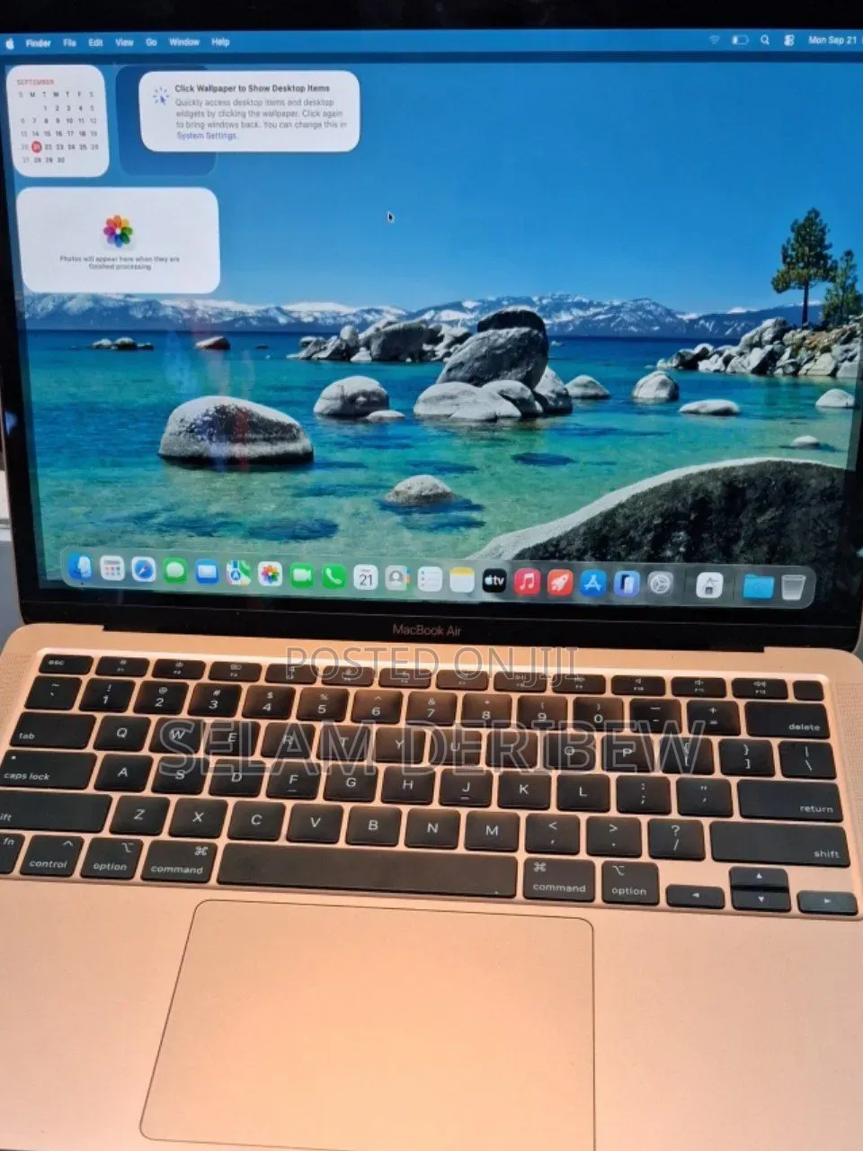 New Laptop Apple MacBook Air 8GB Apple M1 SSD 512GB