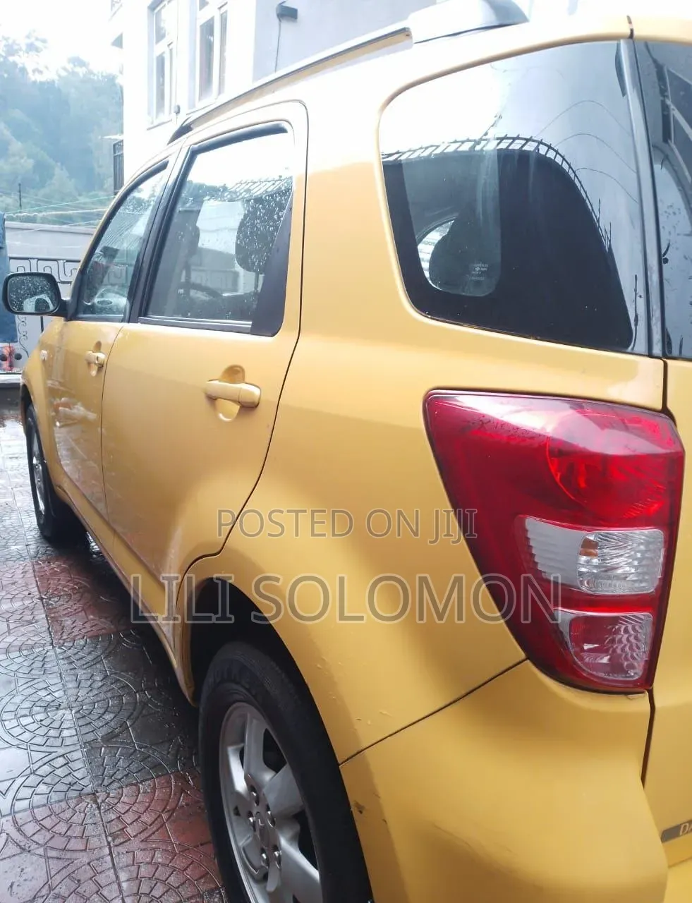Daihatsu Terios 2008 Orange