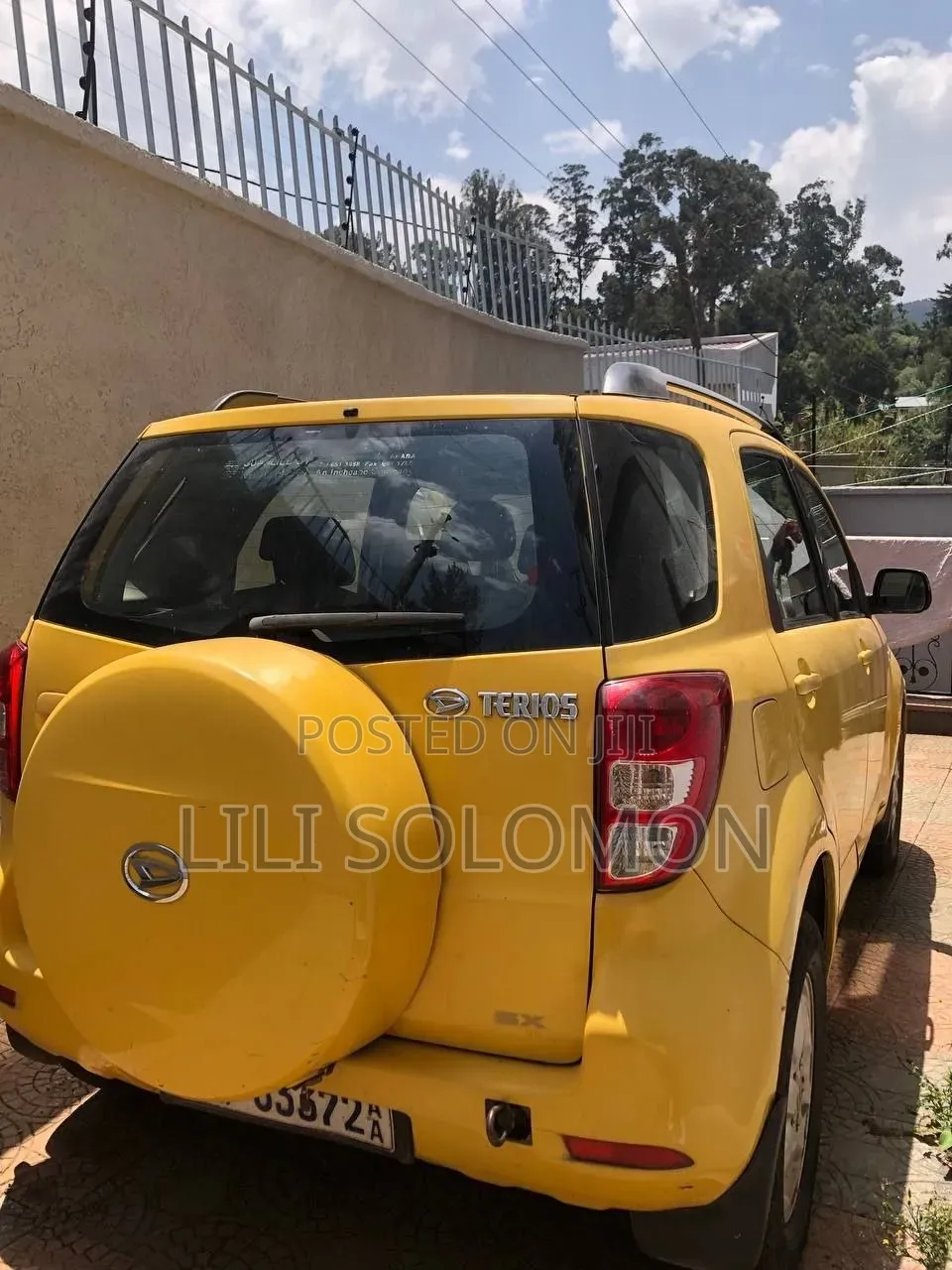 Daihatsu Terios 2008 Orange