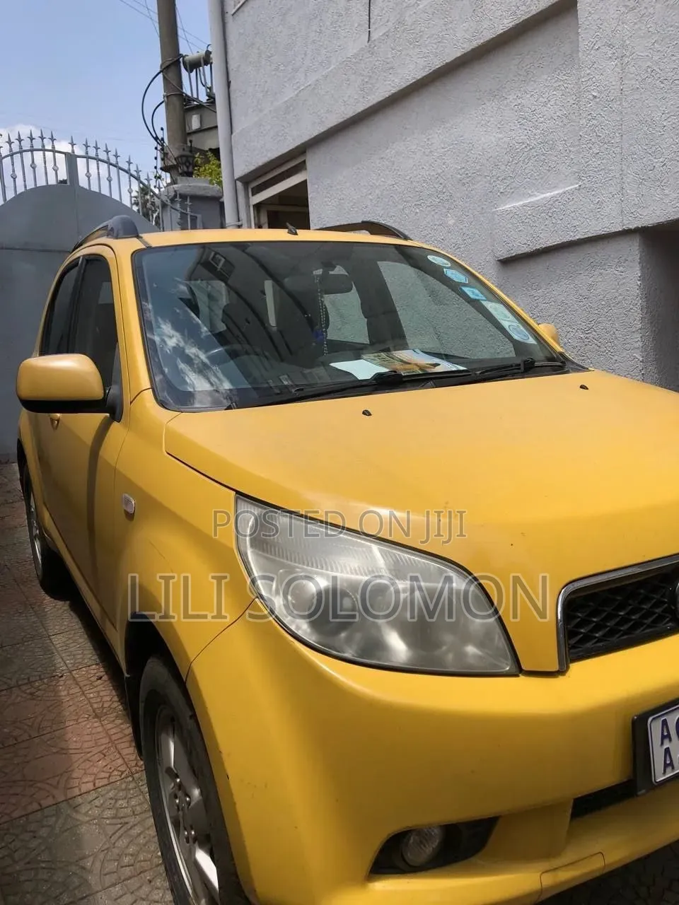Daihatsu Terios 2008 Orange