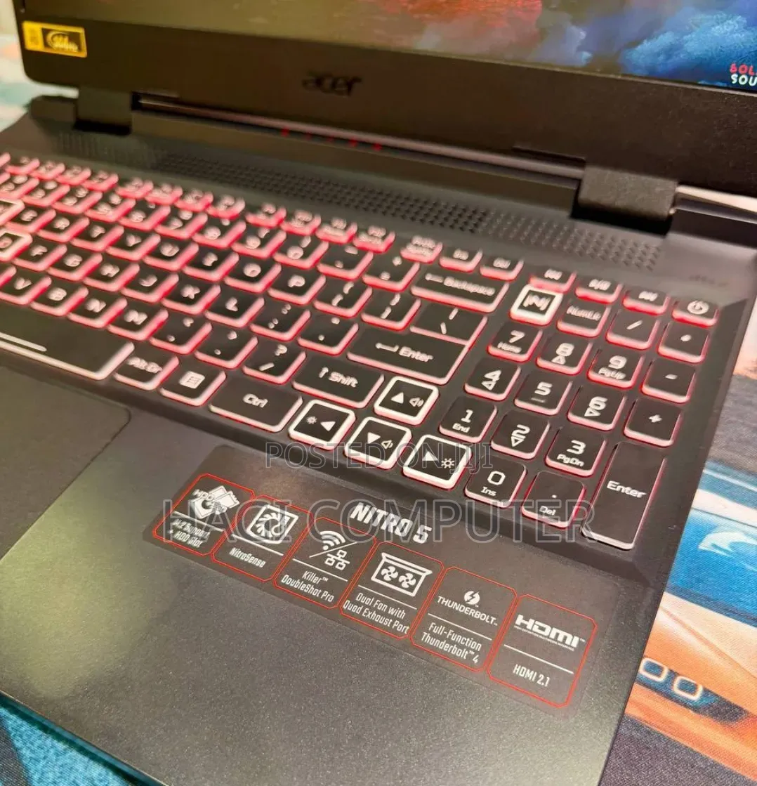 New Laptop Acer Nitro 5 16GB Intel Core i7 SSD 512GB