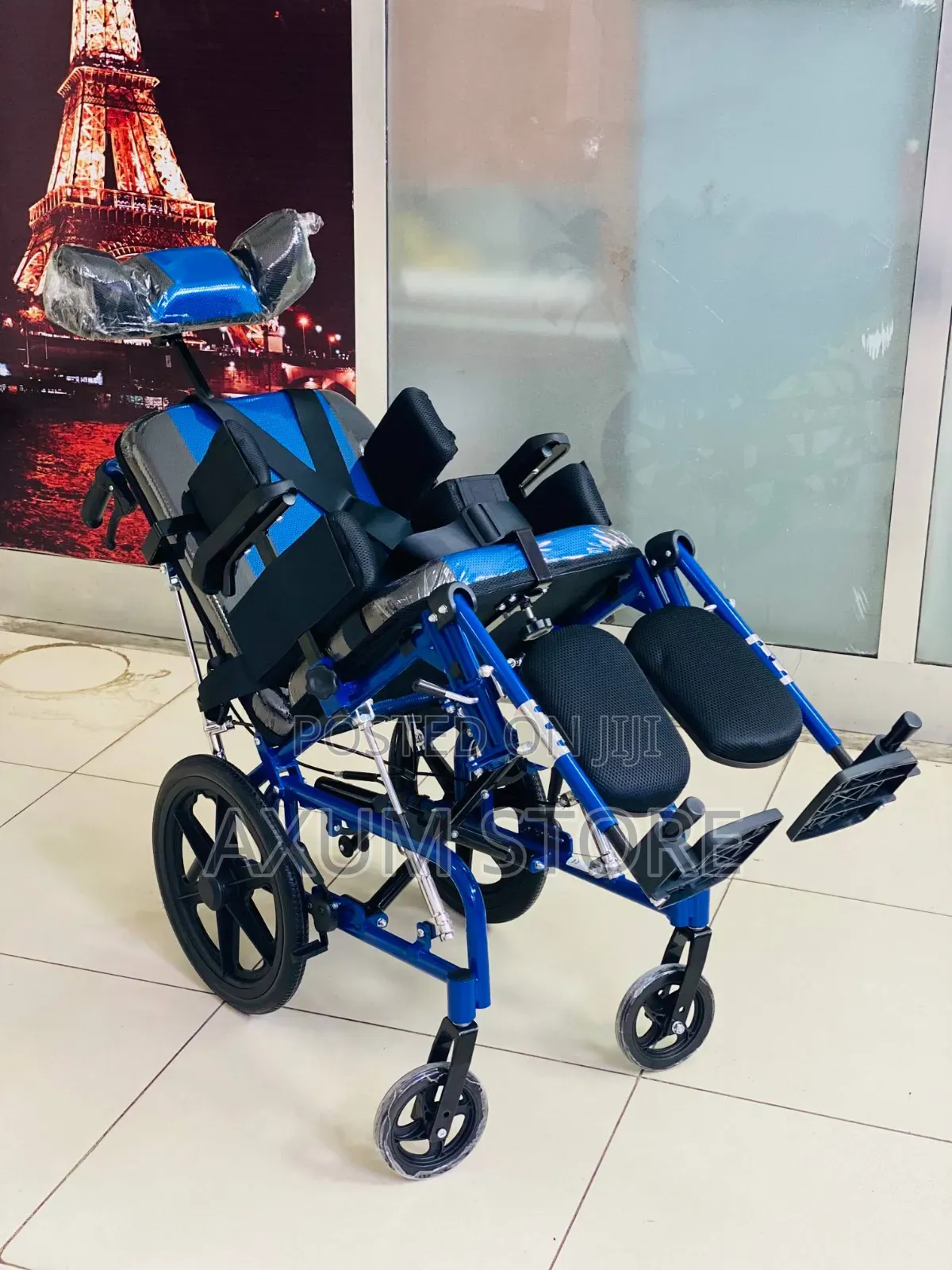 የተሟላ የአቀማመጥ ድጋፍ ያለው ዊልቸር – Total Position Support CP Wheelchair