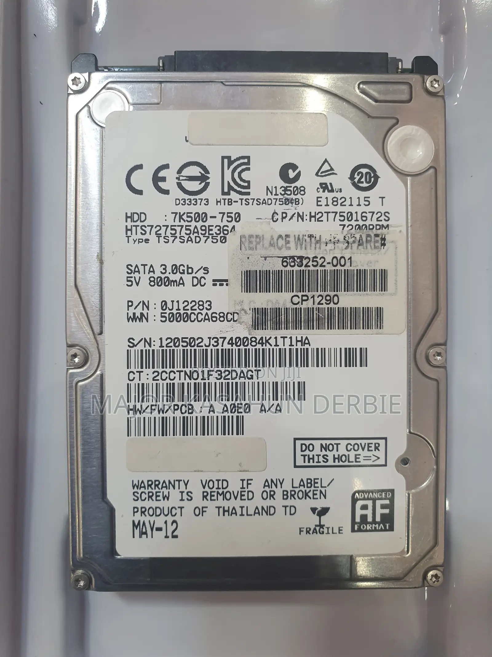 Laptop Hard Disk