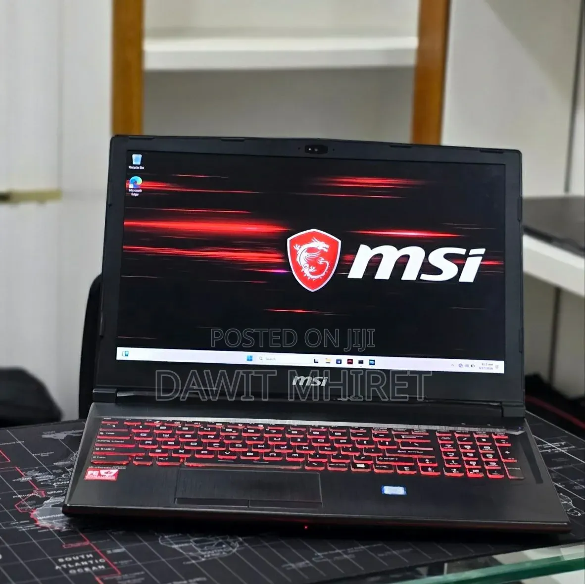 New Laptop MSI GL75 Leopard 16GB Intel Core i7 SSD 512GB