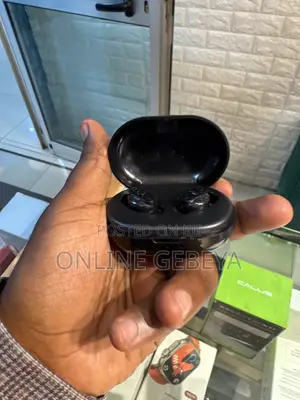 Small Black Hearing Aid