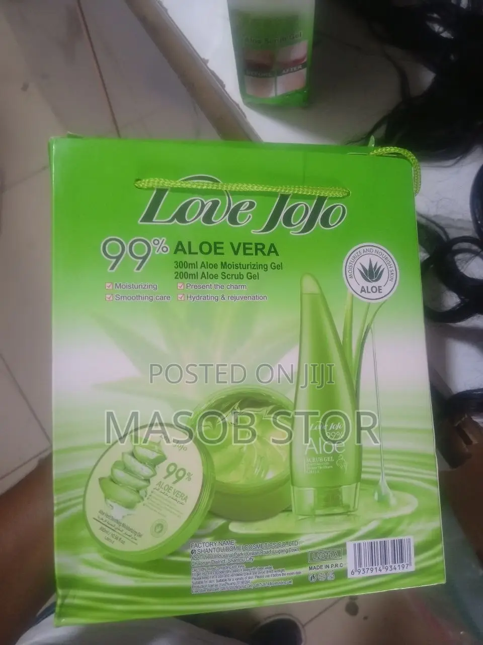 አሎቬራ ጄል Love JoJo 99% Aloe Vera Gel