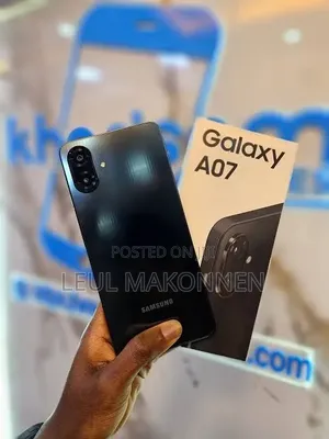 Samsung Galaxy A07 64 GB Black