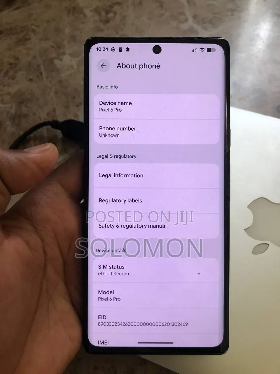 Google Pixel 6 Pro 128 GB Bronze