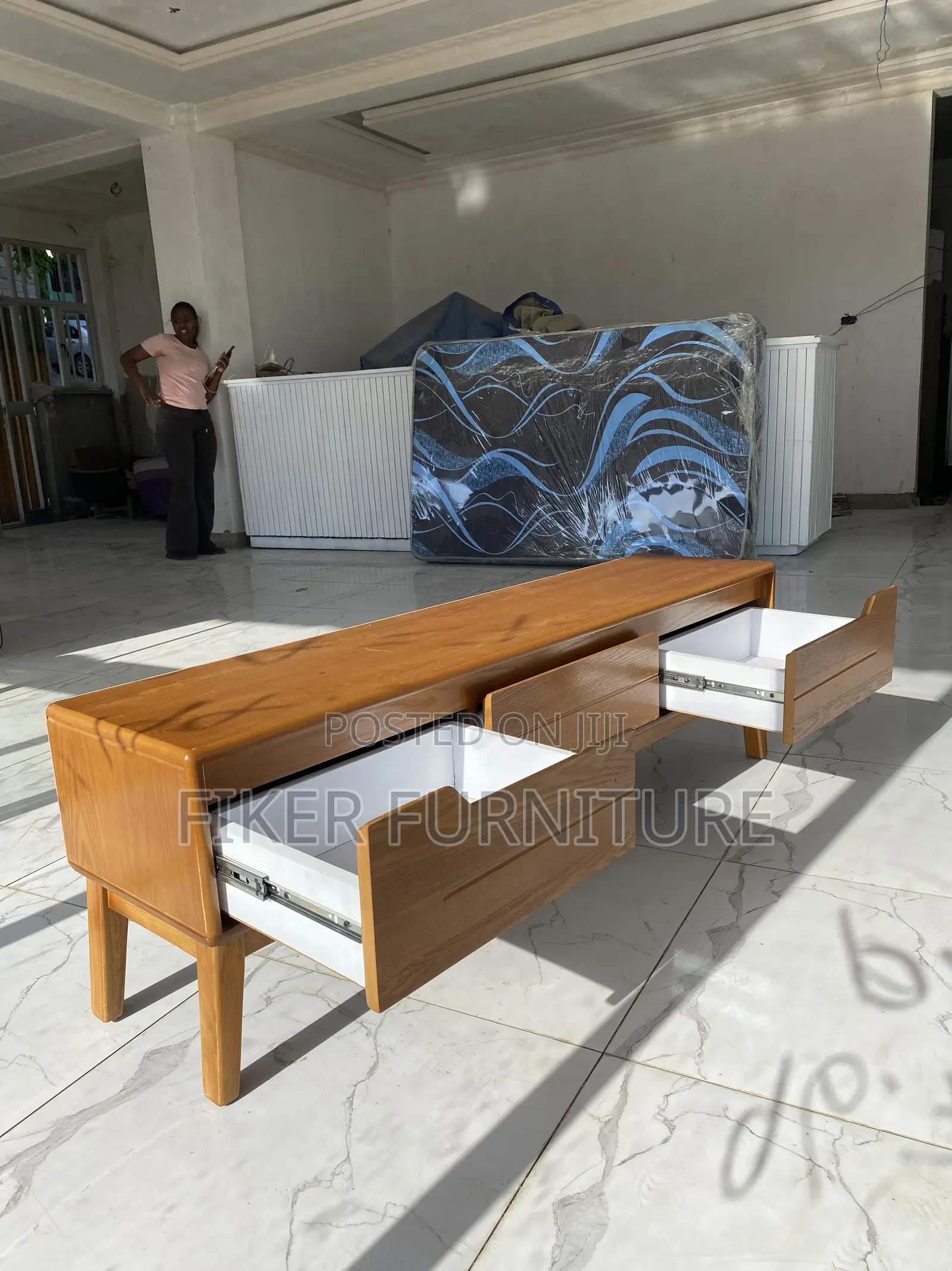 Oak TV Stand