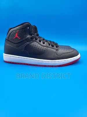 Original Nike Jordan Access High-Top Sneaker in Black Size 42 43