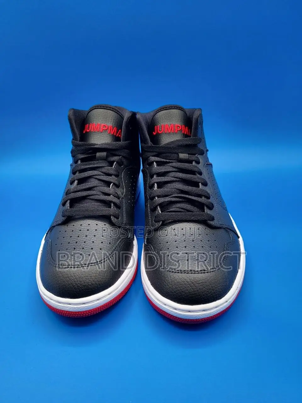 Original Nike Jordan Access High-Top Sneaker in Black Size 42 43
